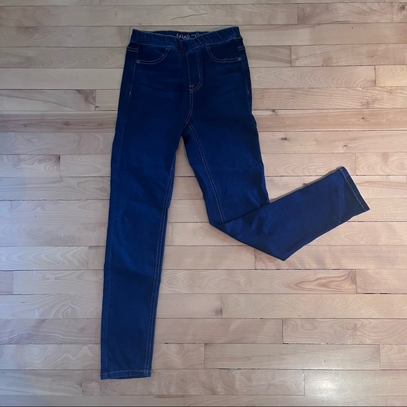 Parasuco skinny jeans (pull on jeggings). Size 4. Nice deep blue. NWOT. - Picture 1 of 3